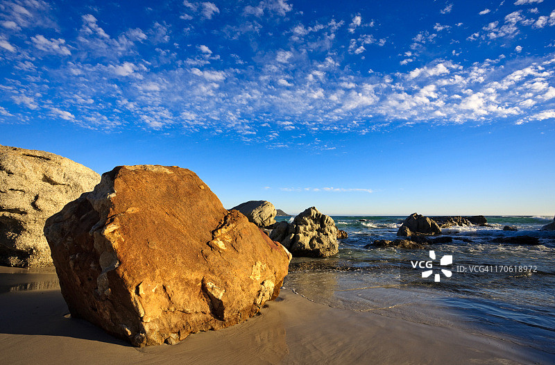 岩石海景图片素材