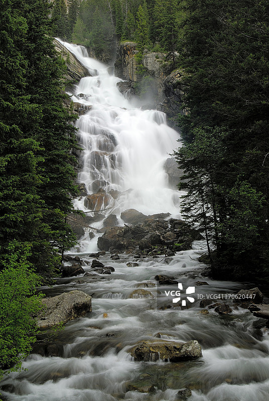 隐藏的瀑布图片素材