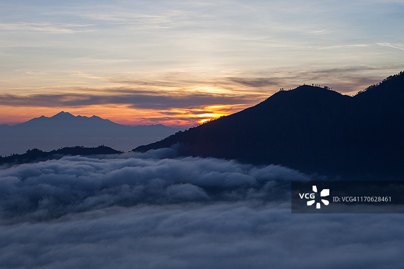 巴厘岛巴图尔火山图片素材