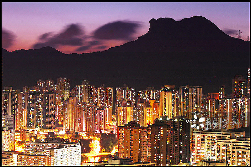 狮子山：香港精神图片素材
