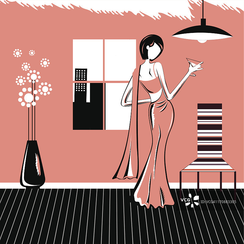 身穿纱丽的印度时尚模特图片素材