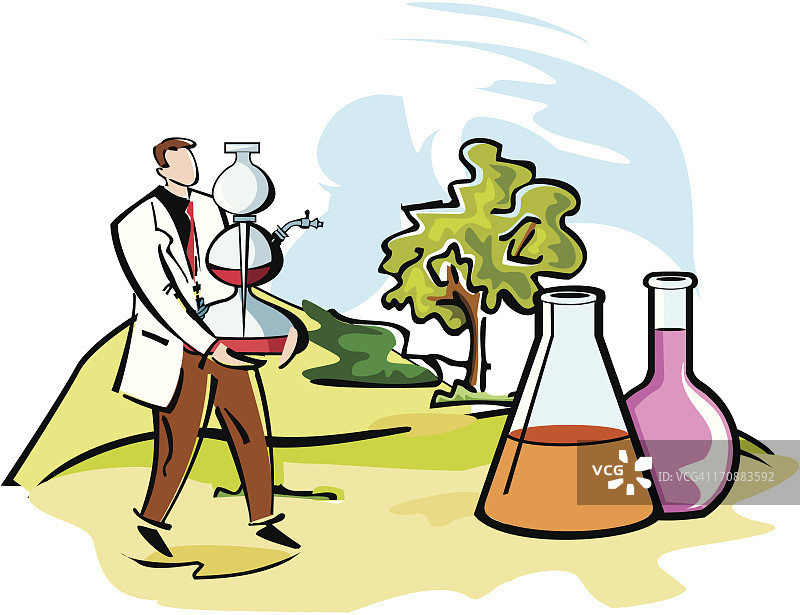 科学家正在进行实验图片素材