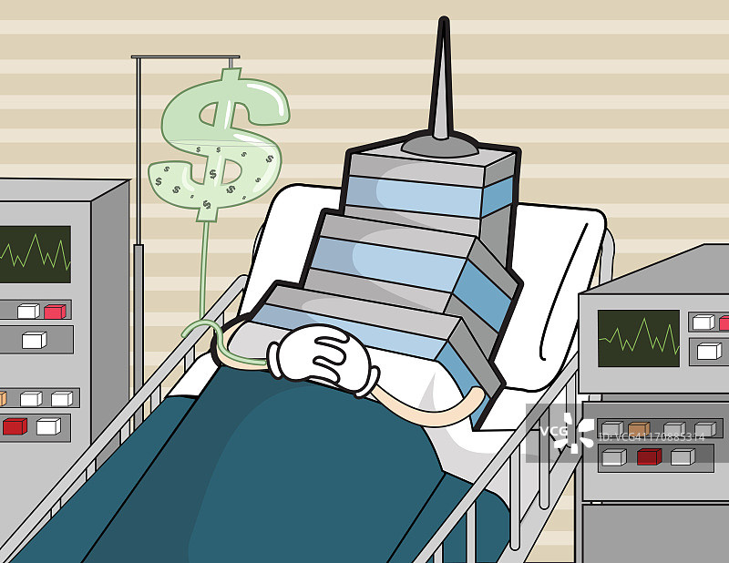 为企业提供财政援助的示意图图片素材