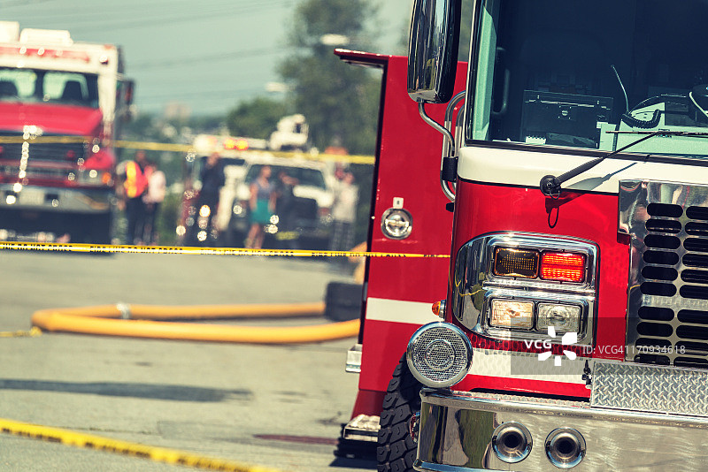 火灾场景图片素材