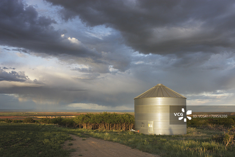 筒仓农业农场作物建筑图片素材