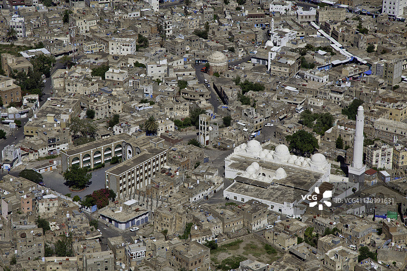也门塔伊兹市的景色图片素材