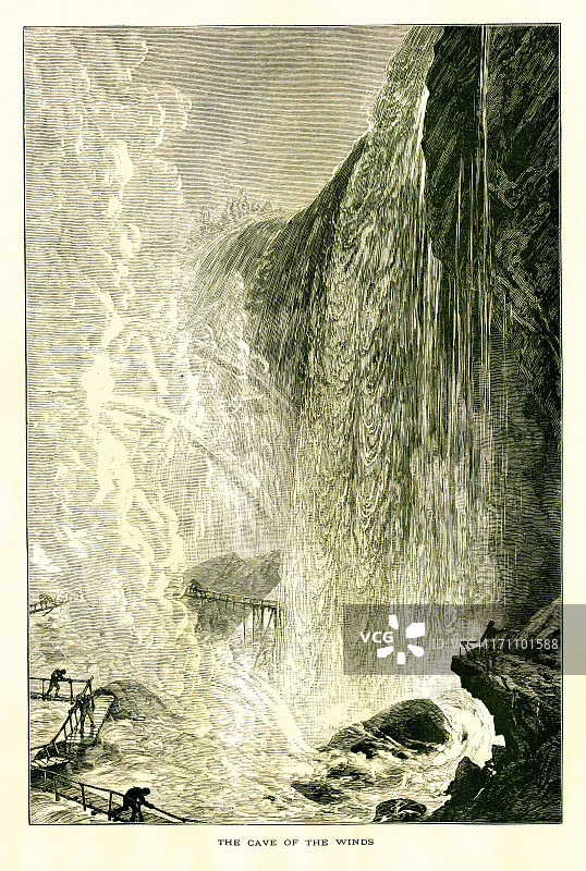 纽约风洞图片素材