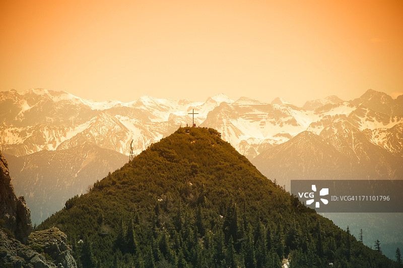 阿尔卑斯山脉图片素材