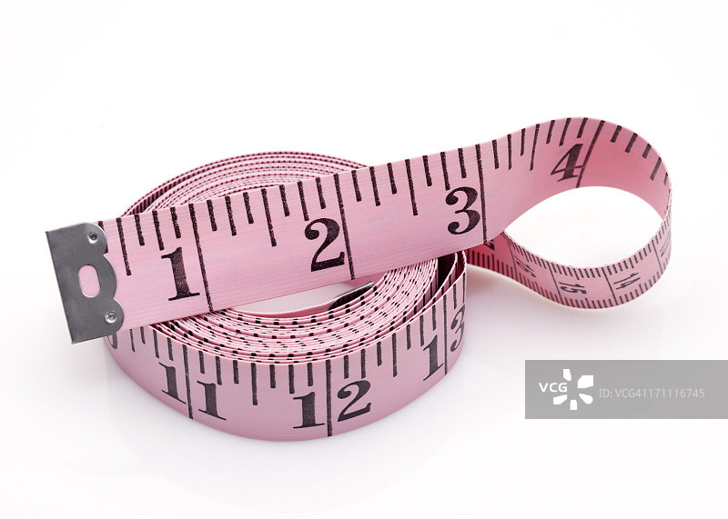 粉色卷尺图片素材