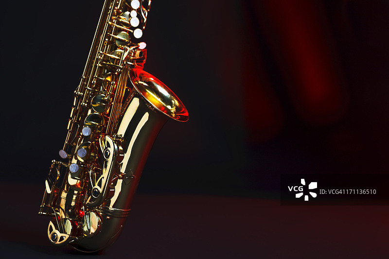 萨克斯风留白图片素材