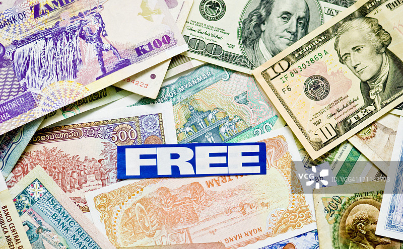 钱的概念图片素材