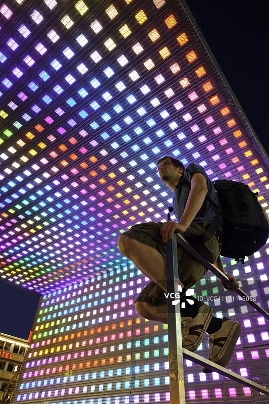 汉堡之夜图片素材