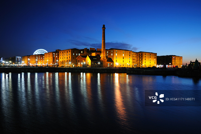 利物浦码头图片素材