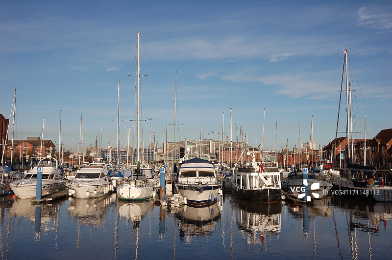 赫尔码头图片素材