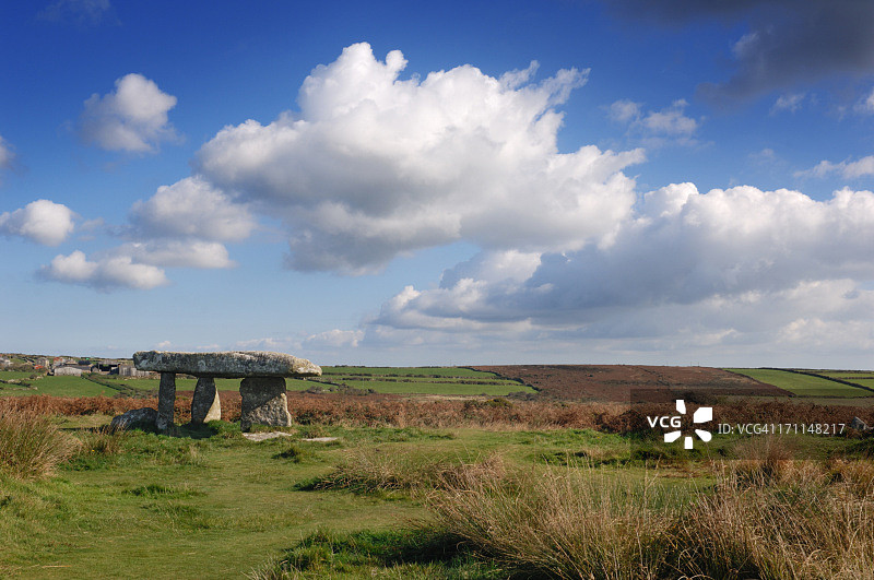 兰尼昂支石墓图片素材