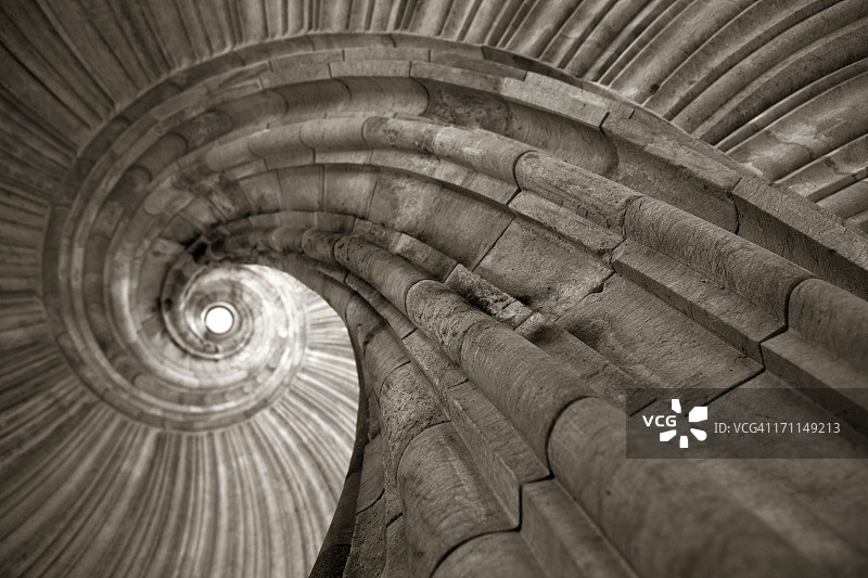 古代螺旋楼梯图片素材