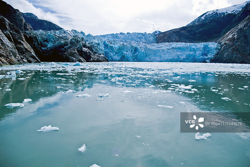 南索耶冰川图片素材