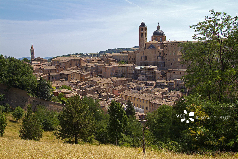 意大利马尔凯大区乌尔比诺的公爵宫图片素材