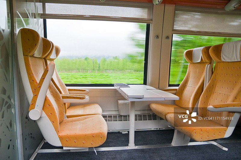 火车内部图片素材