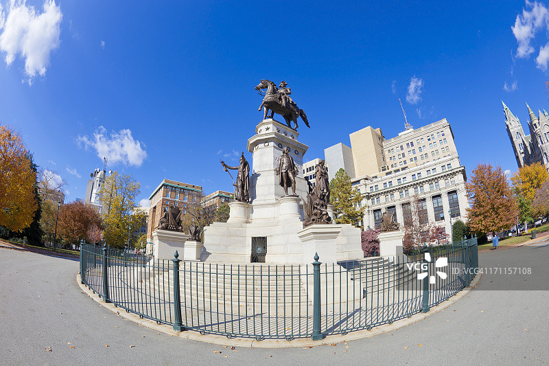 弗吉尼亚州里士满市中心图片素材