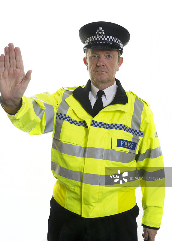 警察拦截图片素材