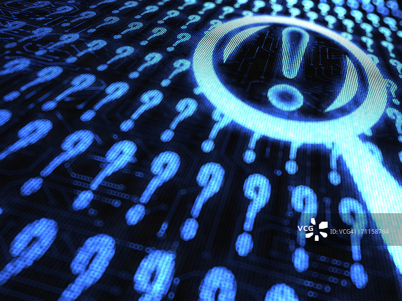 放大镜图片素材