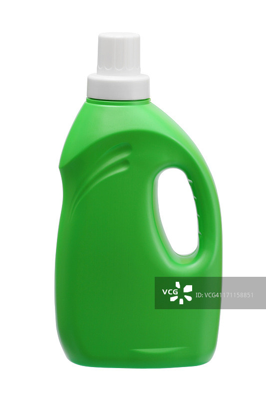 白色背景上的清洁产品图片素材