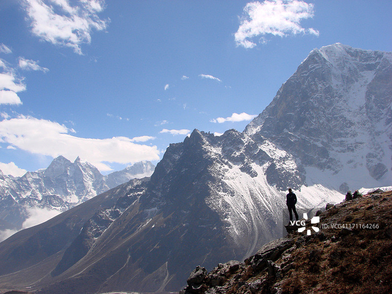 喜马拉雅山脉图片素材
