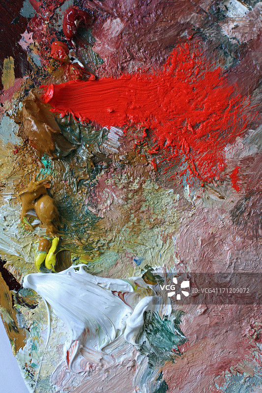 我的调色板特写图片素材