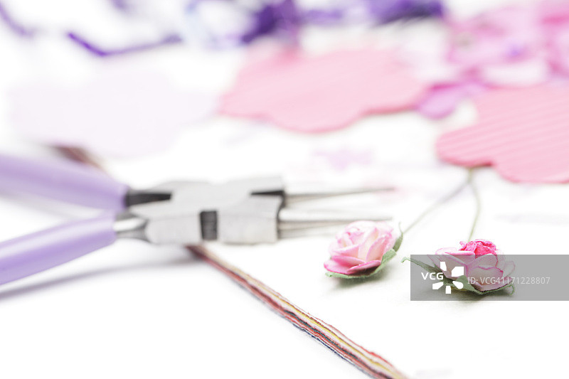 剪贴簿或卡片制作材料图片素材