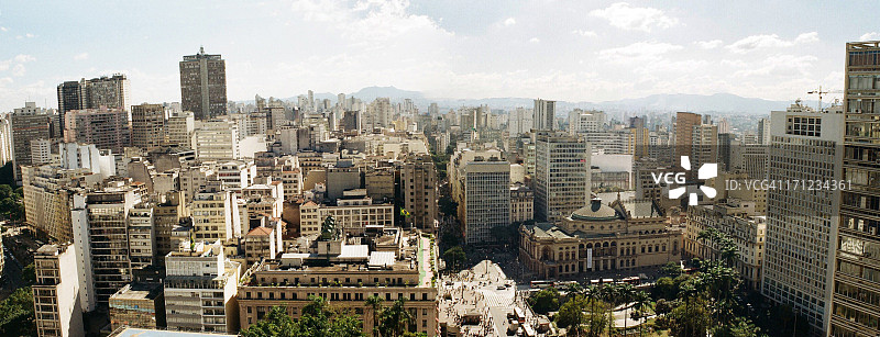 老奥顿酒店屋顶全景图片素材