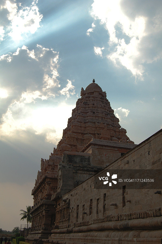 甘加康达乔拉普拉姆寺庙图片素材