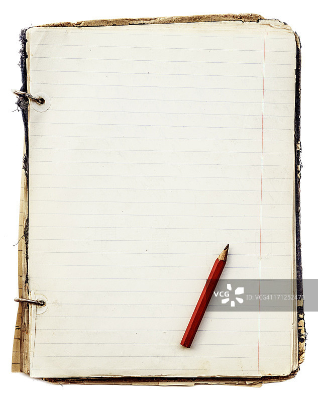 老式笔记本图片素材