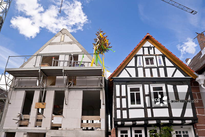 今昔建筑图片素材