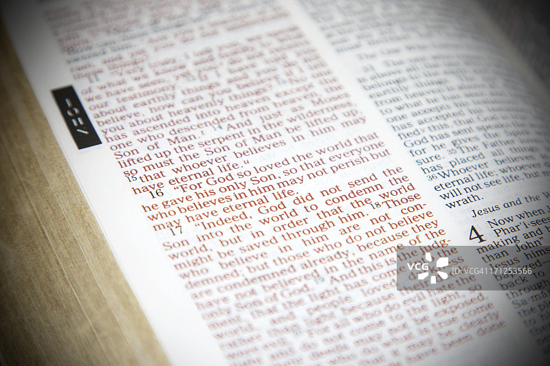 《圣经》经文图片素材