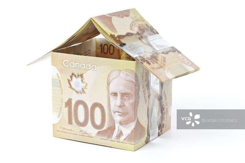 加拿大货币房图片素材