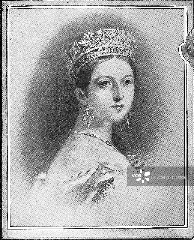 维多利亚女王图片素材