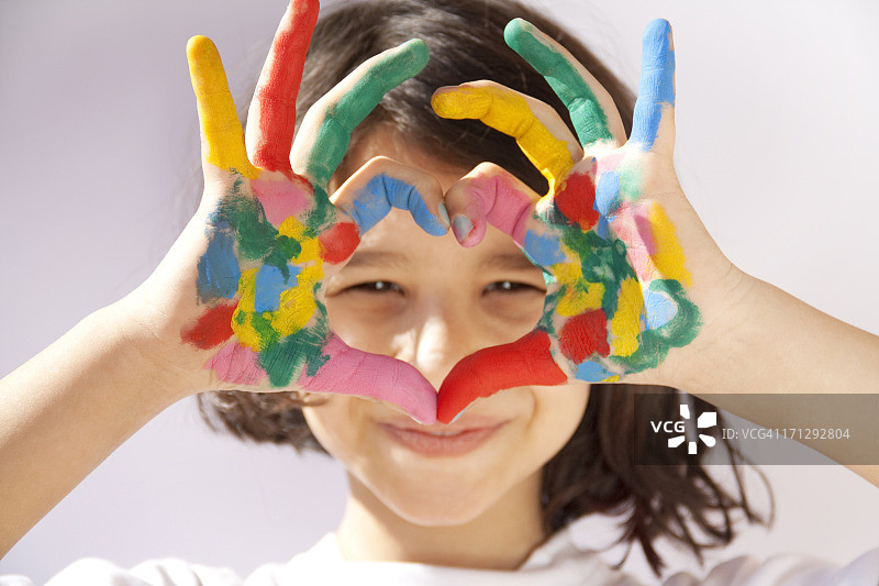 手绘爱心图片素材