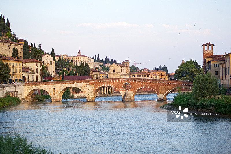 意大利维罗纳石桥图片素材