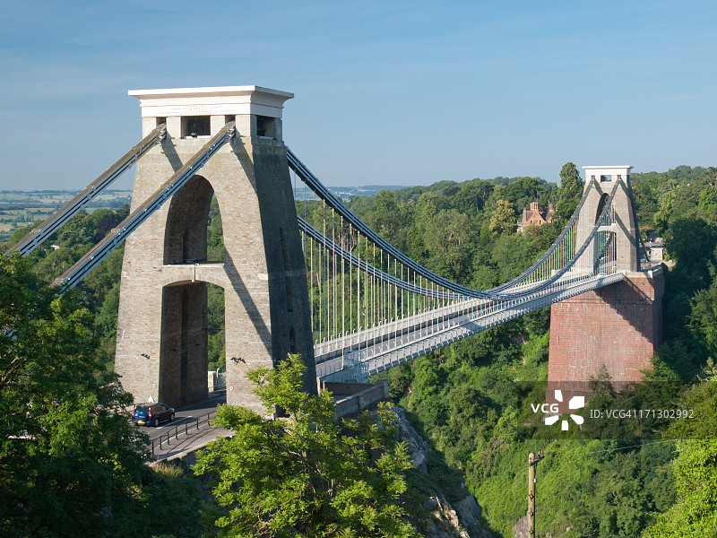克利夫顿悬索桥图片素材