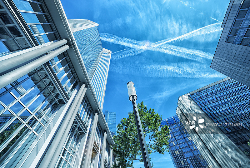 德国法兰克福金融区图片素材