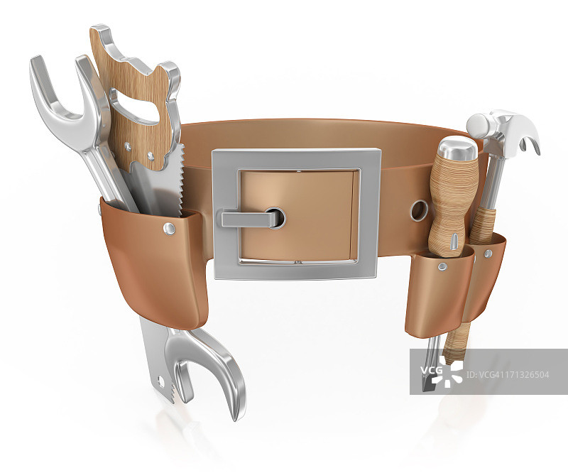 带工具的工具腰带图片素材