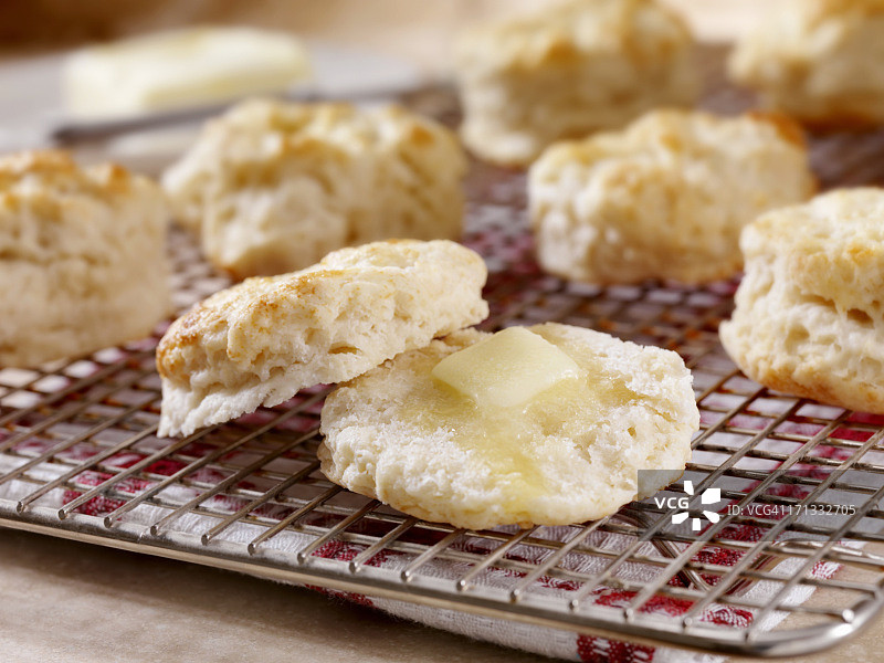 自制酪乳饼干图片素材