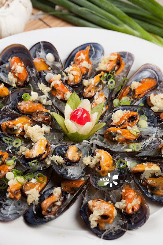 海鲜贻贝图片素材