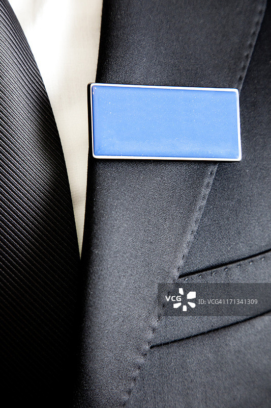 姓名标签的特写图片素材