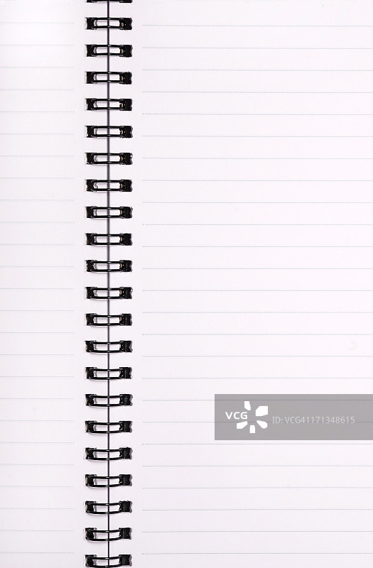 空白环形活页夹图片素材