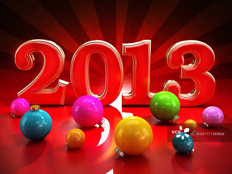 2013新年概念图片素材