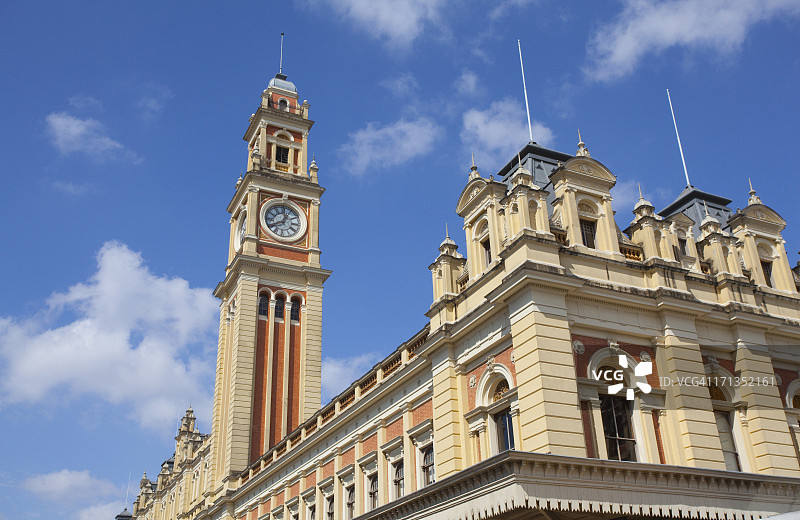 圣保罗市中心的卢兹车站图片素材