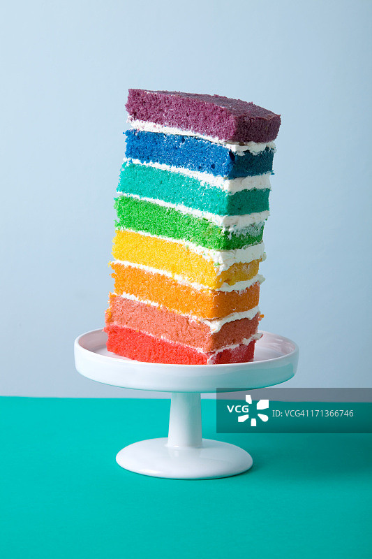 彩虹切片图片素材