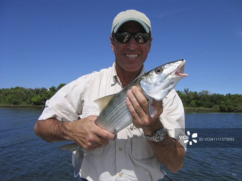 骨鱼钓鱼图片素材